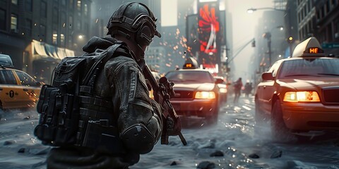 Engage in intense first-person shooter gameplay, immersing yourself in the action-packed world of FPS gaming.