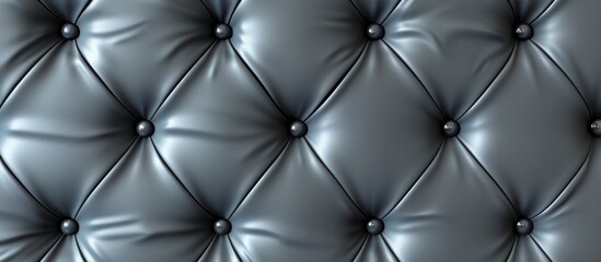 Stylish Grey Leather Piece on Subtle Grey Background: A Luxurious Background featuring Grey, Piece, Leather Design