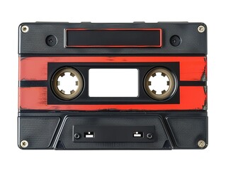 Obraz premium retro cassette tape isolated on white