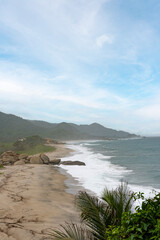 Obraz premium A view from Tayrona National Park, Santa Marta, Colombia