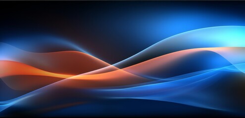 Fototapeta premium colorful gradient wave background