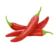 Red pepper illustration
