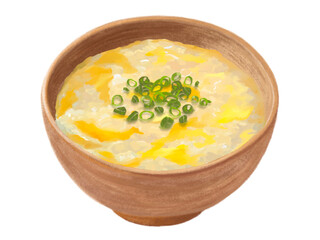 おかゆ（卵粥）ネギ付き