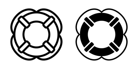 Lifebuoy icon. sign for mobile concept and web design. vector illustration