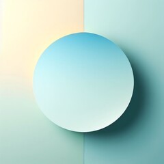 Fototapeta premium Ai generative circle background that is very beautiful, simple and elegant