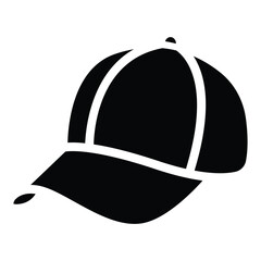 baseball cap isolated on white background vector illustration
