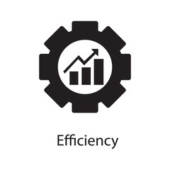 Efficiency icon.simple flat trendy style vector illustration on white background..eps