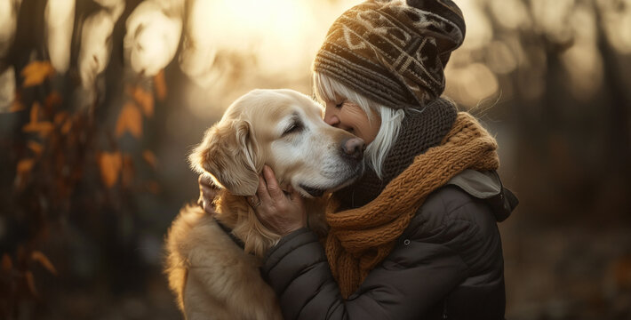 the bond between humans and their furry companions through heartwarming images of pets and their owners High-resolution photograph clean sharp focus, digital photography