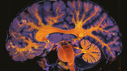 Intricate Brain Mapping via PET CT Scan