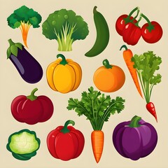 collection of vegetables