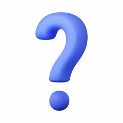 Question Mark Sign. 3D question Mark illustrations. Question Mark 3D Icon.  - 99