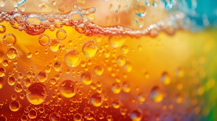 Effervescent Bubbles in a Lighted Glass