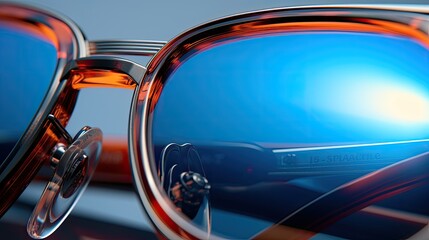 Sunglasses close-up, Hyper Real