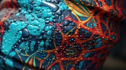 Swimming trunks close-up, Hyper Real