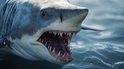 Cat shark close-up, Hyper Real