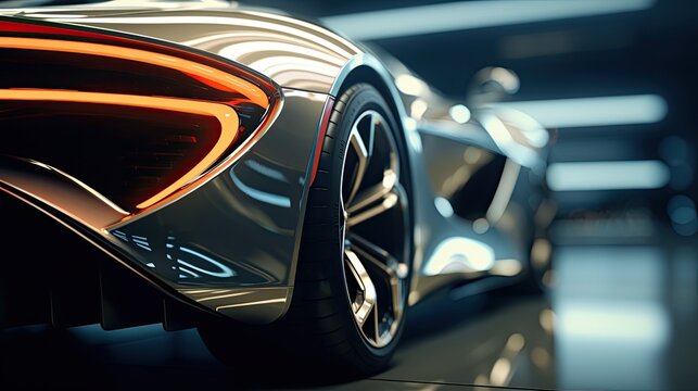 Car designer close-up, Hyper Real