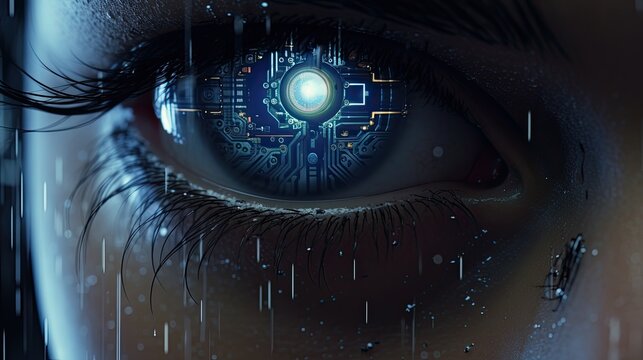 Programmer close-up, Hyper Real