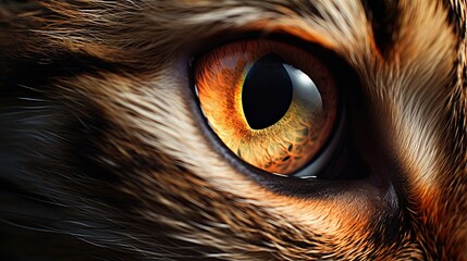 Cat close-up, Hyper Real