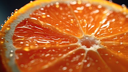 Orange close-up, Hyper Real