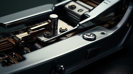 Stapler close-up, Hyper Real
