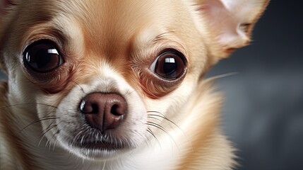 Chihuahua close-up, Hyper Real