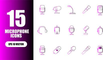 Microphone Icon Collection