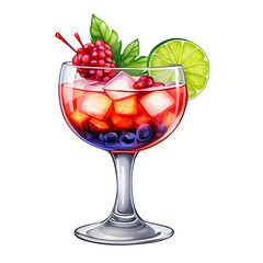 cocktail with cherry