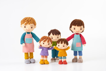 あみぐるみ人形　保育、幼稚園イメージ