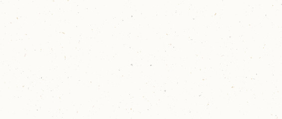 Fototapeta na wymiar Light grey seamless grain paper texture. Vintage ecru background with dots, speckles, specks, flecks, particles. Cream craft repeating wallpaper. Natural grunge surface texture. Vector backdrop