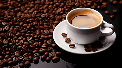 Coffee commercial shooting PPT background poster wallpaper web page