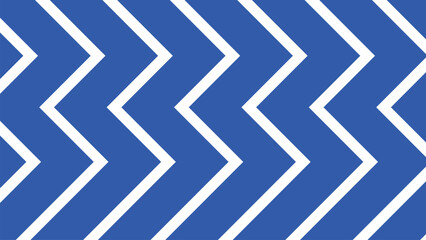 Blue and white geometric shape like letter M 