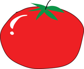 tomato isolated on white background