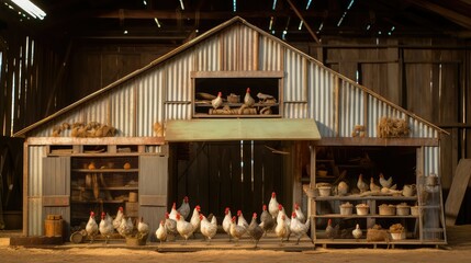poultry chicken barn