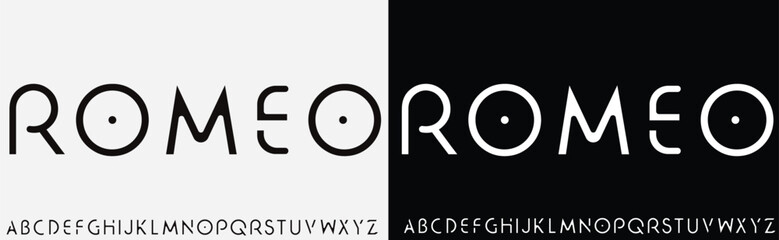 Modern Bold Heavy Font. Typography urban style alphabet fonts for fashion, sport, technology, digital, movie, logo design, vector illustration