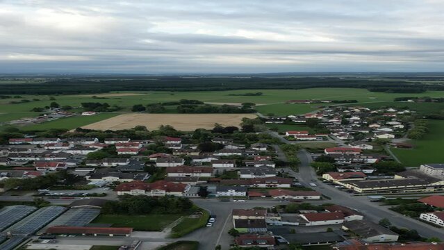 ドイツ　バイエルン州　バートヴェリスホーフェン　温泉地　空撮