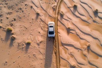 Aerial of Desert Landscape 