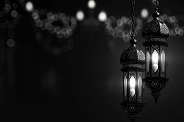 ramadan Kareem, Ramadan crescent moon, Eid Mubarak Islamic festival social media banner and Eid Mubarak Post Template, islam	