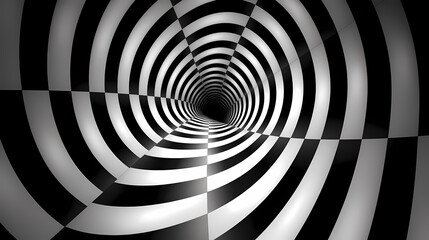 Naklejka premium Optical illusion, charming abstract pattern background