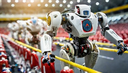 AI robot assistant, futuristic AI robot concept design