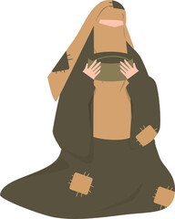 Homeless person Illustration, beggar Illustration 