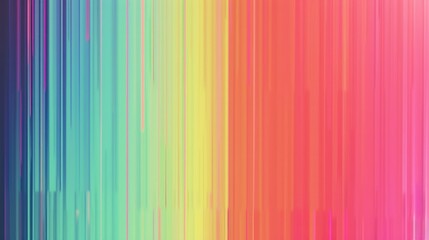 Vibrant Gradient with Vertical Lines of Spectrum Colors