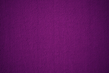 Dark purple cotton fabric cloth texture background, seamless pattern of natural textile.