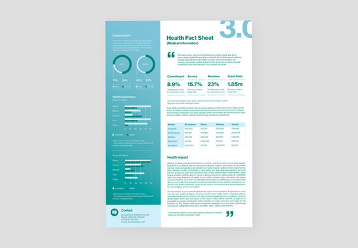 Fact Sheet Layout