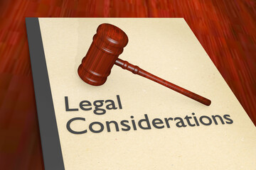 Legal Considerations concept - 733599752