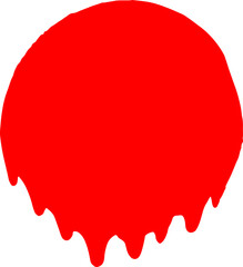 blood splatter graphic vector art