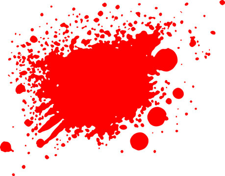 blood splatter graphic vector art