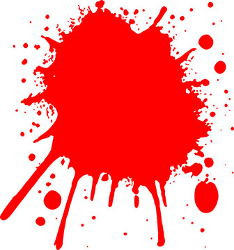 blood splatter graphic vector art