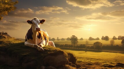 yoga cow stretch