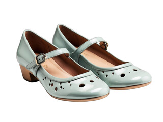 Naklejka premium Mary Janes shoes png / transparent