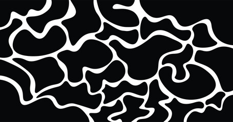 Fluid silhouette organic shapes abstract design, drop of liquid, paint for liquid shapes, simple rounded, smooth
